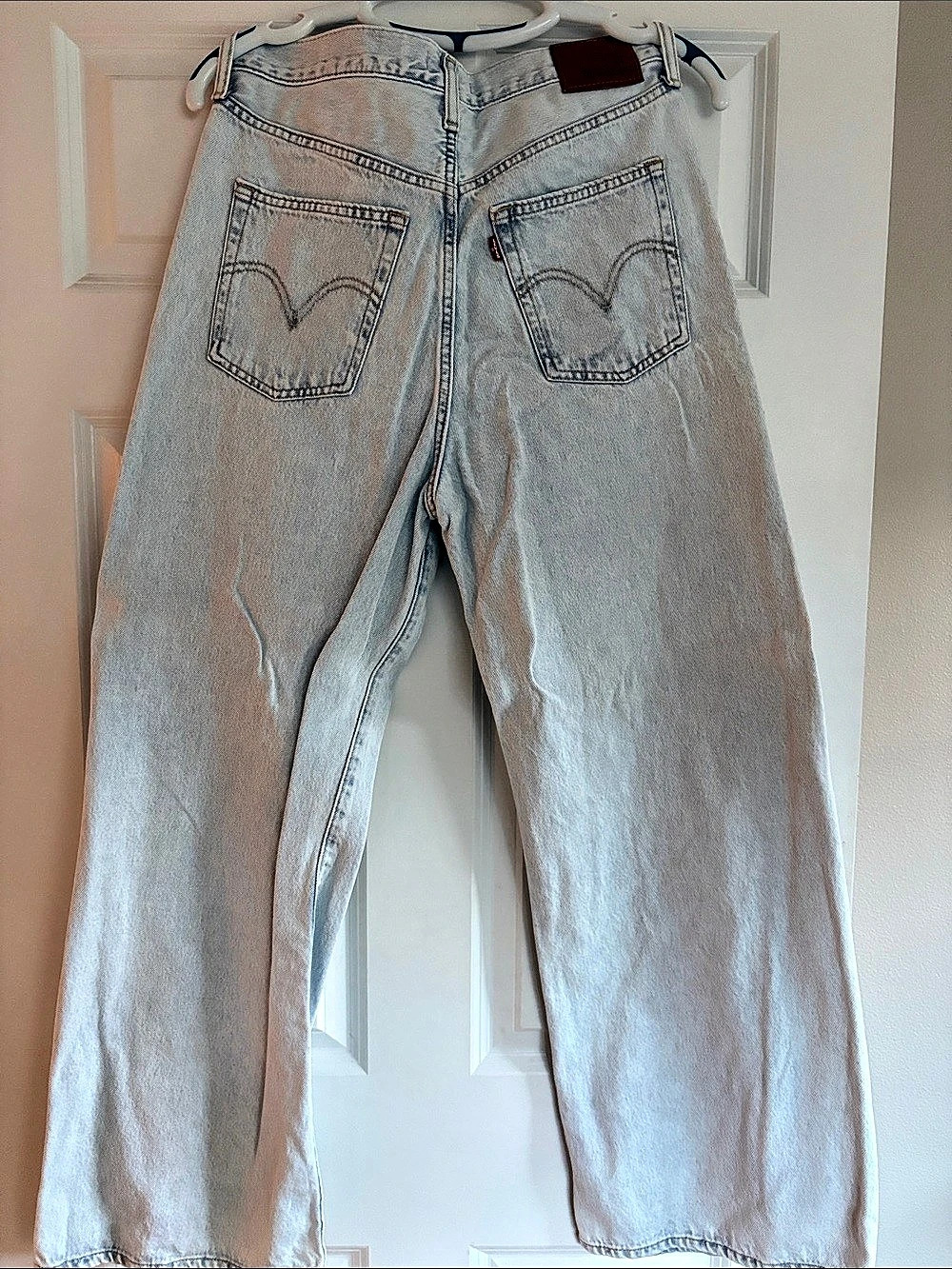 Levi's Ribcage Wide Leg Waist 30 Blue